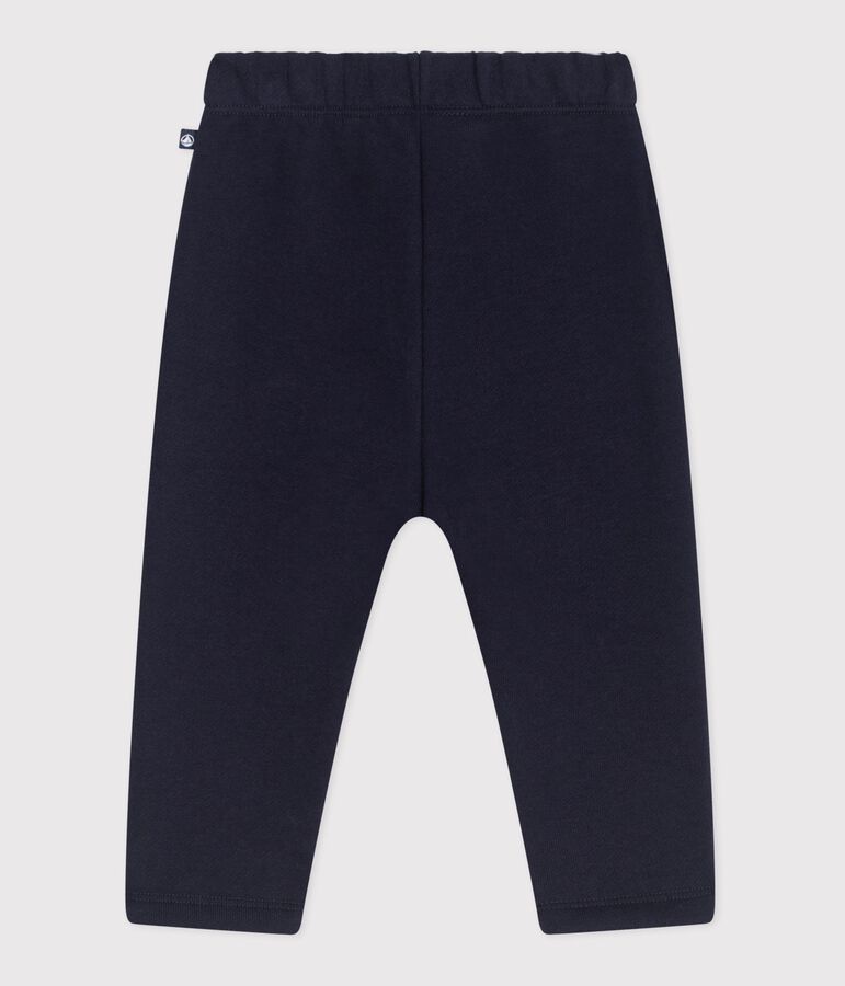 Pantalon de jogging b&eacute;b&eacute; en coton uni bleu SOIR