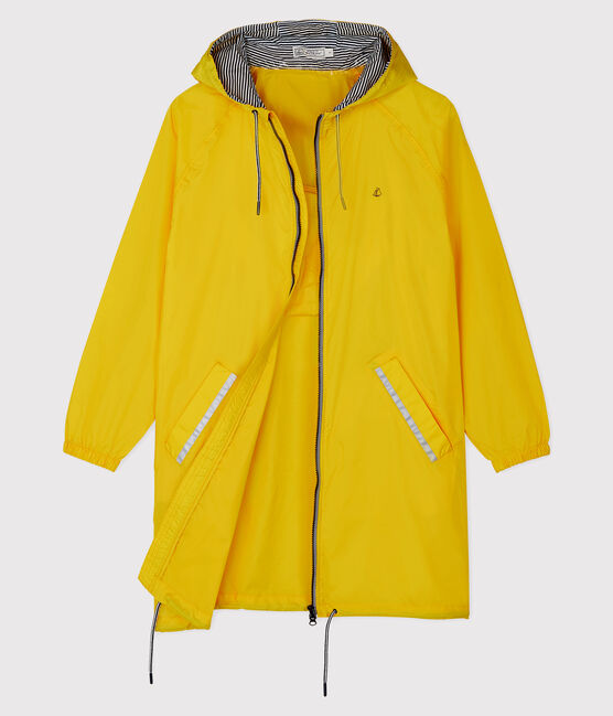 Coupe vent long femme jaune JAUNE