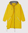 Coupe vent long femme jaune JAUNE