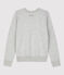 Sweat en molleton Femme gris BELUGA CHINE