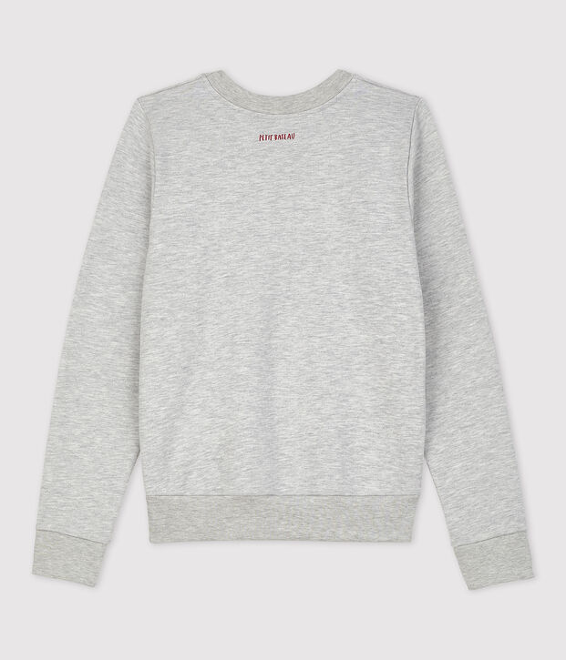 Sweat en molleton Femme gris