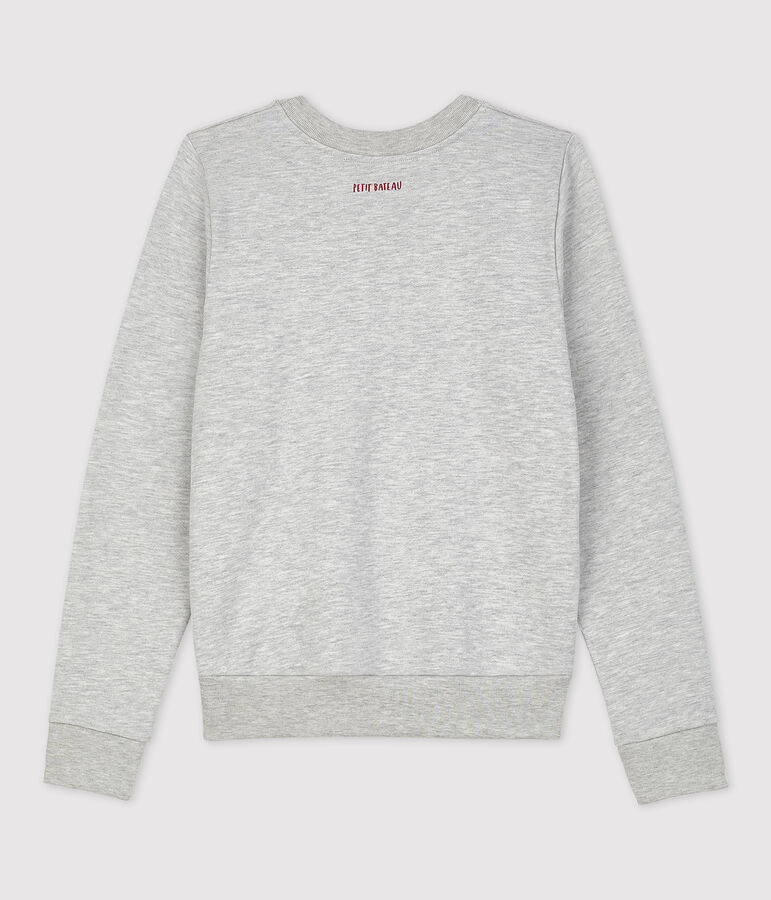 Sweat en molleton Femme gris