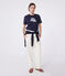 Tee-shirt Femme Le Droit en coton uni bleu SMOKING