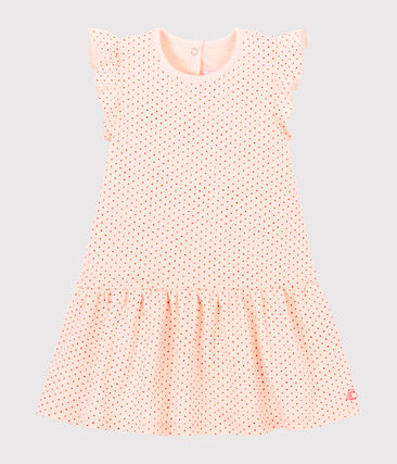 Robe sans manches bébé fille en maille