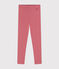 Legging en jersey élasthanne enfant fille rose ROSEWOOD