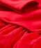 Robe en molleton et tulle bébé. rouge TERKUIT