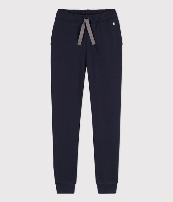 Pantalon en coton épais Femme bleu SMOKING