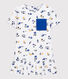 Robe manches courtes en coton enfant fille
