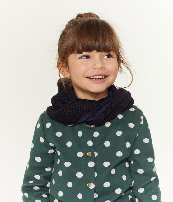 Snood enfant mixte bleu SMOKING