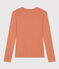 Tee-shirt L'ICONIQUE col rond en coton Femme rose SIENNA