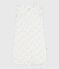 Gigoteuse bébé en velours imprimé fleuri TOG 3 blanc MARSHMALLOW/blanc MULTICO