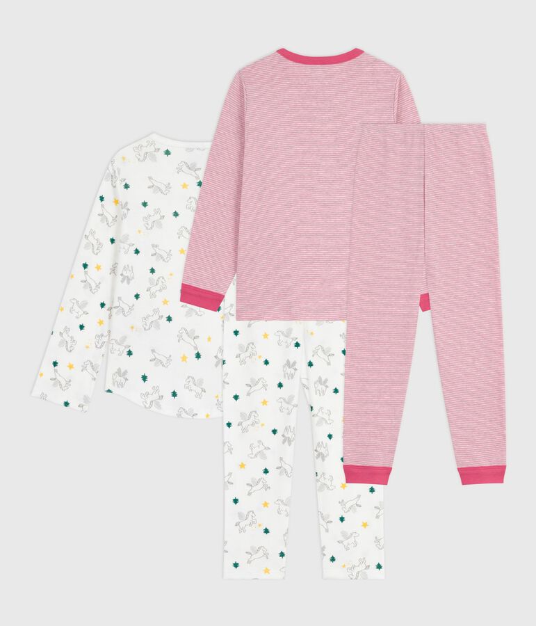 Lot de pyjamas enfant en coton imprim&eacute; variante 1