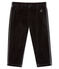 Pantalon bébé garçon en maille velours noir NOIR