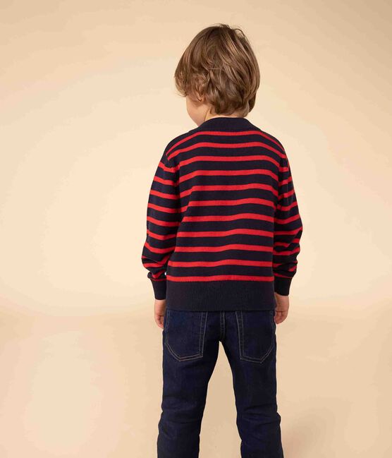 Pull marin en laine et coton enfant fille / garçon SMOKING/ CORRIDA