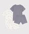 Lot de pyjamas shorts enfant en coton imprimé variante 1