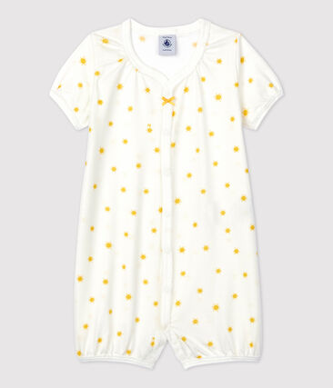 PETIT BATEAU - Combicourt bébé petits soleils en coton biologique