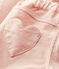 Pantalon slim en velours enfant fille rose MINOIS