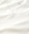 T-shirt côte légère Femme blanc MARSHMALLOW