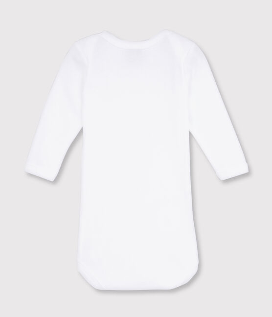 Body blanc manches longues bébé blanc ECUME