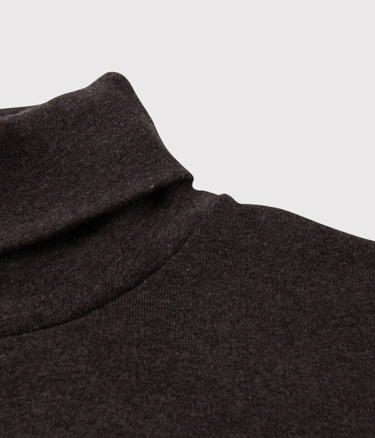 Sous-pull iconique en coton Femme gris CITY CHINE