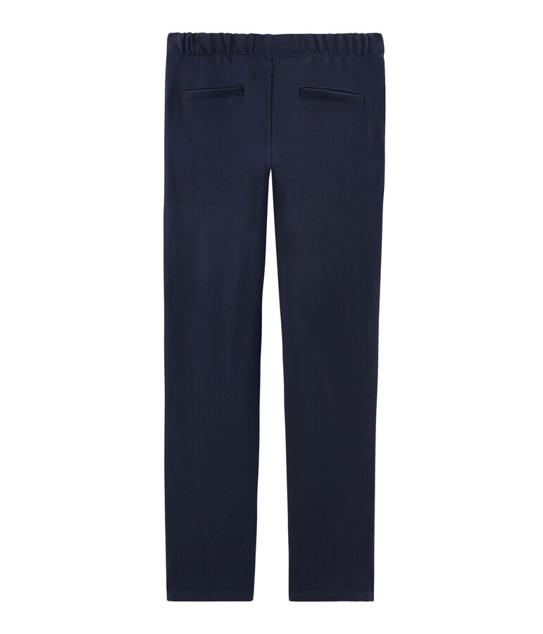 Pantalon femme bleu