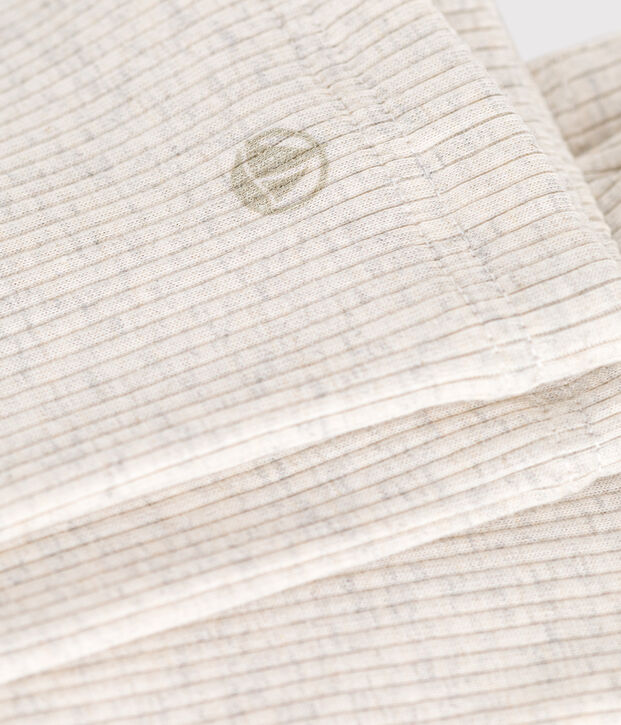 Legging enfant fille beige chin&eacute;