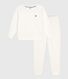 Pyjama femme en coton éponge uni