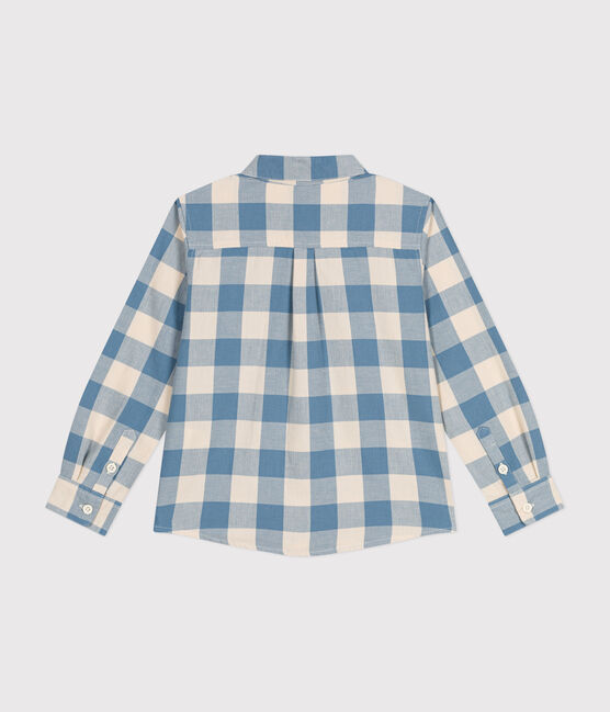 Chemise en flanelle enfant garçon bleu BEACH/ AVALANCHE