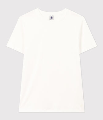 T-shirt &agrave; manches courtes femme en coton uni