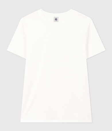 T-shirt &agrave; manches courtes femme en coton uni