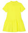 Robe polo bébé fille jaune EBLOUIS