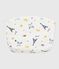 Pochette bébé en coton imprimé Paris blanc MARSHMALLOW/blanc MULTICO