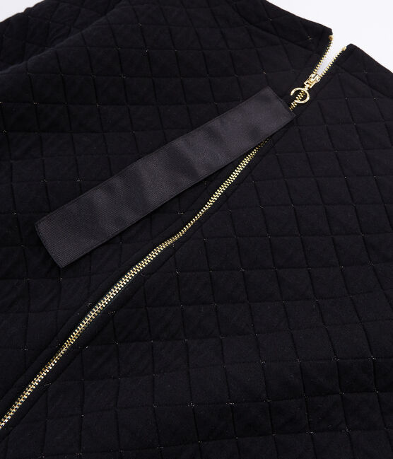 Robe droite tubique femme noir NOIR/jaune DORE