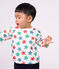 Tee-shirt b&eacute;b&eacute; en coton manches longues imprim&eacute; &eacute;toiles &eacute;cru/multicouleur