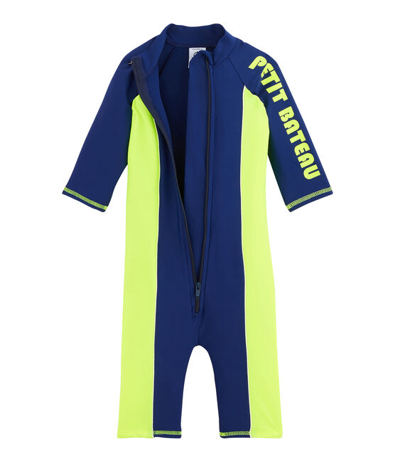 Combinaison écoresponsable enfant garçon bleu SMOKING