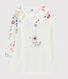 Lot de 2 tee-shirts manches longues imprimé fleuri petite fille