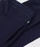 Pantalon de jogging enfant en coton uni bleu marine
