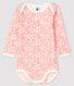 Body manches longues bébé fille
