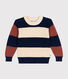 Pull rayé en coton enfant
