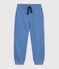 Pantalon de jogging enfant en coton bleu