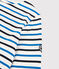 Marinière en coton Femme blanc MARSHMALLOW/ SMOKING/ RUISSEAU