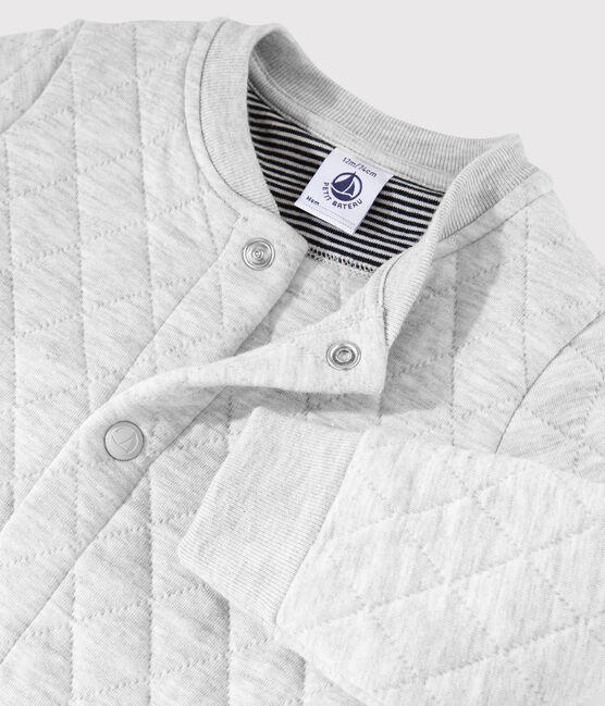 Cardigan bébé garçon tubique gris BELUGA CHINE