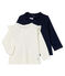 Lot de 2 tee shirts manches longues bébé fille variante 2