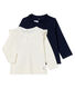 Lot de 2 tee shirts manches longues bébé fille