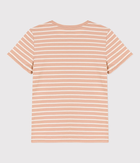 Tee-shirt LE DROIT col rond en coton Femme VINTAGE/ AVALANCHE