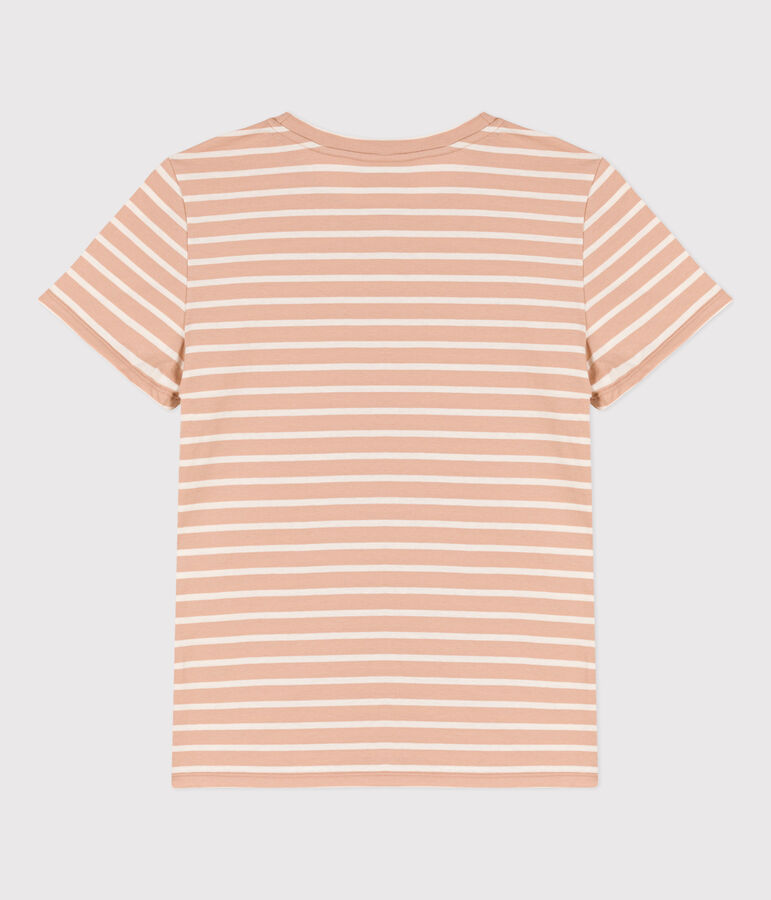 Tee-shirt LE DROIT col rond en coton Femme VINTAGE/ AVALANCHE