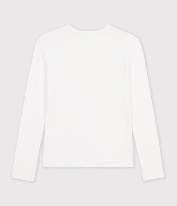TEE-SHIRT L'ICONIQUE COCOTTE EN COTON FEMME blanc