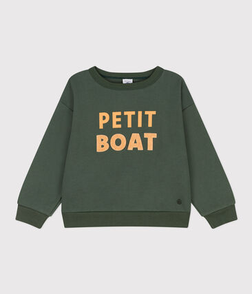 Sweatshirt imprimé en molleton enfant fille / garçon