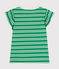 Tee-shirt rayé en jersey léger enfant fille PRADO/ AVALANCHE