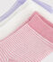3 paires de chaussettes bébé en coton milleraie variante 1